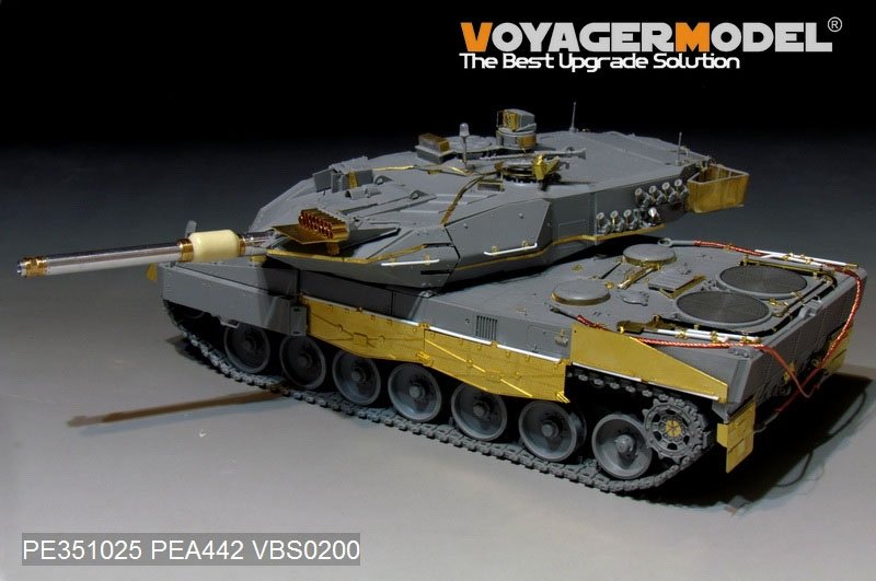 Voyager Model PE351025 Modern German Leopard 2A5 Basic For Border BT-002 1/35 – zdjęcie 17