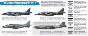 Hataka Hobby HTK-BS28 Falklands Conflict Vol. 2 Paint Set (8x17ml) – zdjęcie 3