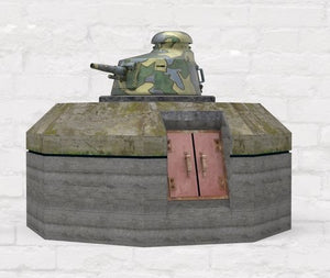 RT-Diorama 35648 French Bunker with FT17 turret 1/35 – zdjęcie 4
