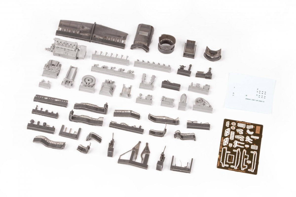 Eduard 648902 Bf 109K-4 engine EDUARD 1/48 – zdjęcie 2