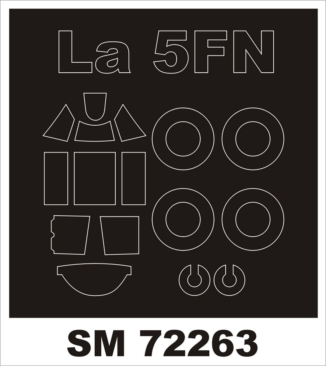 Montex SM72263 La-5FN KP 1/72