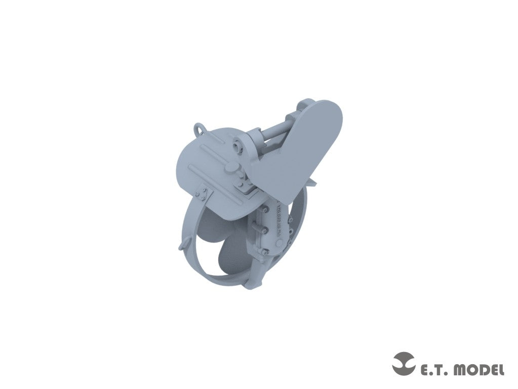 ET Model P35-261 WWII German Schwimmwagen Type166 Propeller Set ( 3D Print ) For TAMIYA Kit 1/35 – image 2