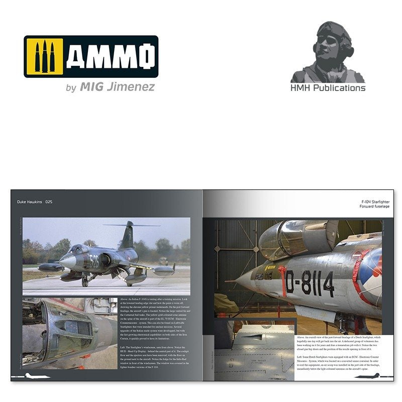 HMH Publications DH-025 Lockheed F-104 Starfighter Flying in Air Forces around the World ( English version ) – zdjęcie 2