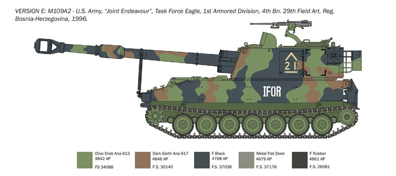 Italeri 6589 M109 A2/A3/G 1/35 – image 6