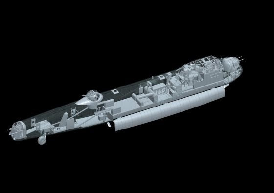 HK Models 01E012 Avro Lancaster B MkI/ B MkIII/ Dambuster 3 in 1 1/32 – zdjęcie 7