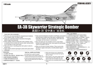 Trumpeter 02871 EA-3B Skywarrior Strategic Bomber – zdjęcie 2