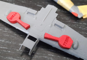 Omask X7209 Bf 109 E-4/E-7 O-Max Set (for Special Hobby / Eduard) (masks and EVA wheel bay plugs) 1/72
