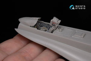 Quinta Studio QD48283 F/A-18A / C early 3D-Printed &amp;amp; colored Interior on decal paper (Hasegawa) 1/48 – image 10