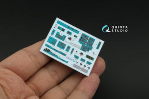 Quinta Studio QD48447 MiG-21UM 3D-Printed colored Interior on decal paper (Trumpeter) 1/48 – image 7