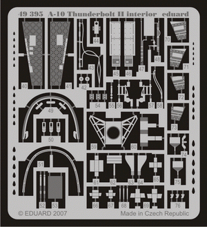 Eduard 49395 A-10 interior 1/48 Hobby Boss – zdjęcie 2