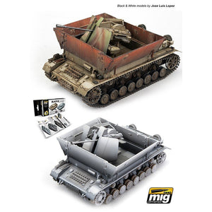 AMMO Mig 7128 BLACK and WHITE TECHNIQUE SET 6x17ml – zdjęcie 3