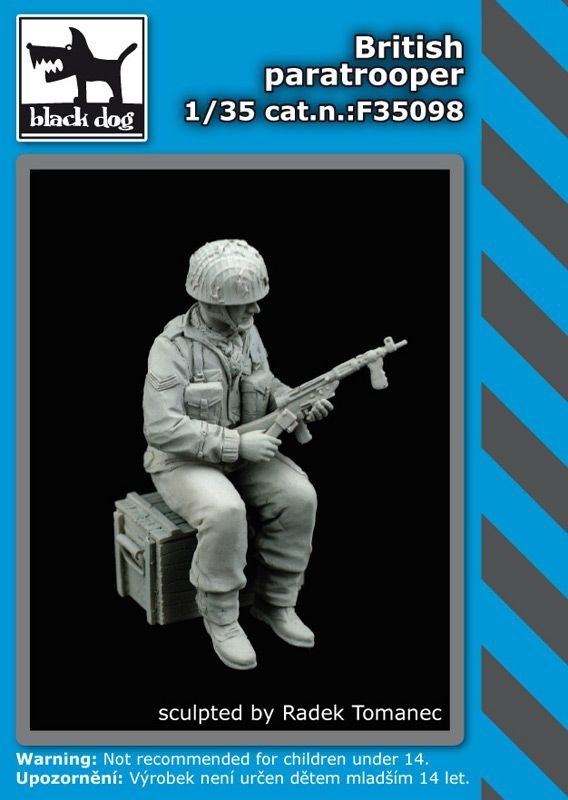 Parachutiste britannique Black Dog F35098 au 1/35