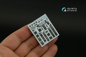 Quinta Studio QDS-48375 AH-64E 3D-Printed &amp;amp; coloured Interior on decal paper (Hasegawa) (Small version) 1/48 – zdjęcie 3