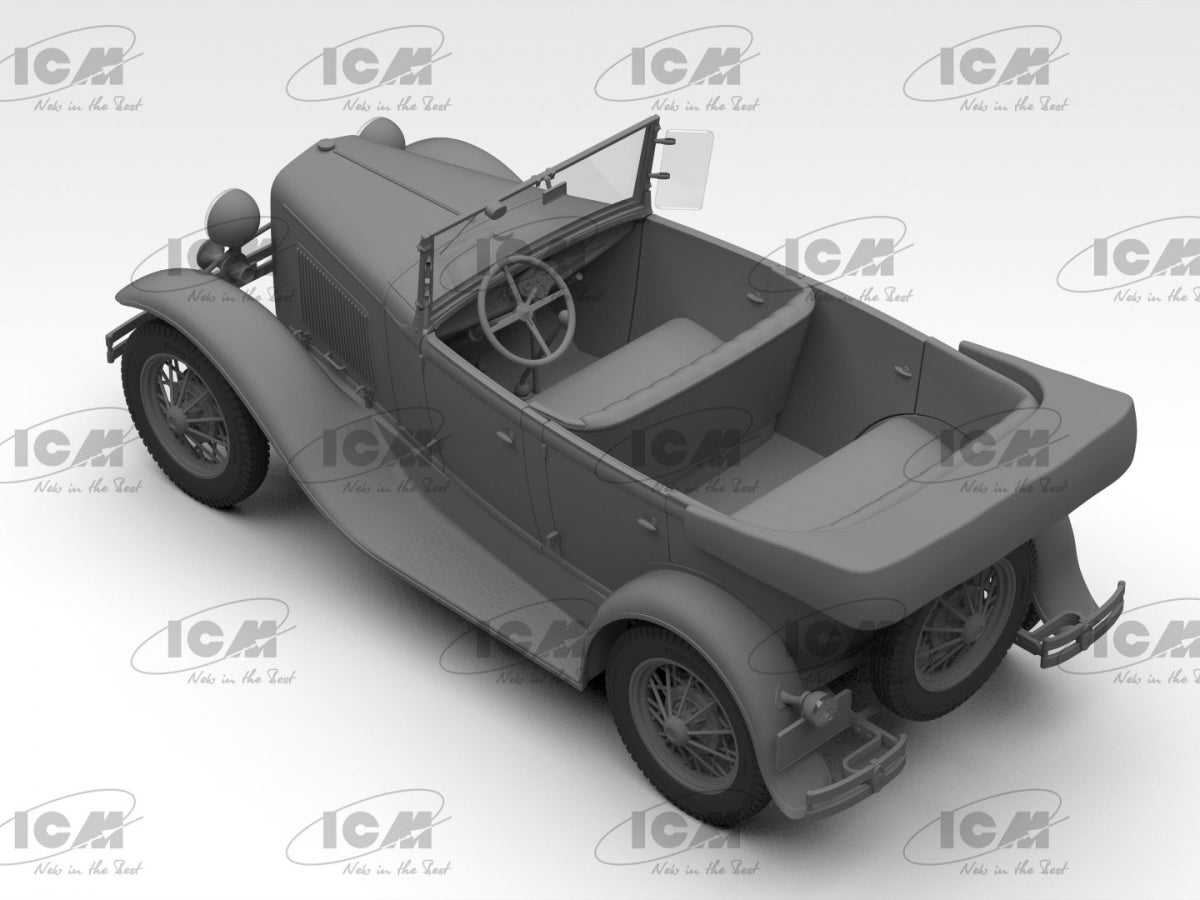 ICM 24051 Model A Standard Phaeton (1930s) American Passenger Car 1/24 – zdjęcie 12