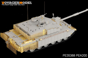 Voyager Model PEA200 Modern British Challenger 2 MBT slat amour (For TRUMPETER 001522) 1/35 – zdjęcie 2