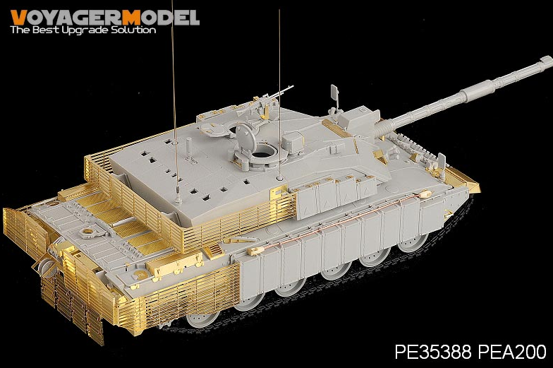 Voyager Model PEA200 Modern British Challenger 2 MBT slat amour (For TRUMPETER 001522) 1/35 – zdjęcie 2