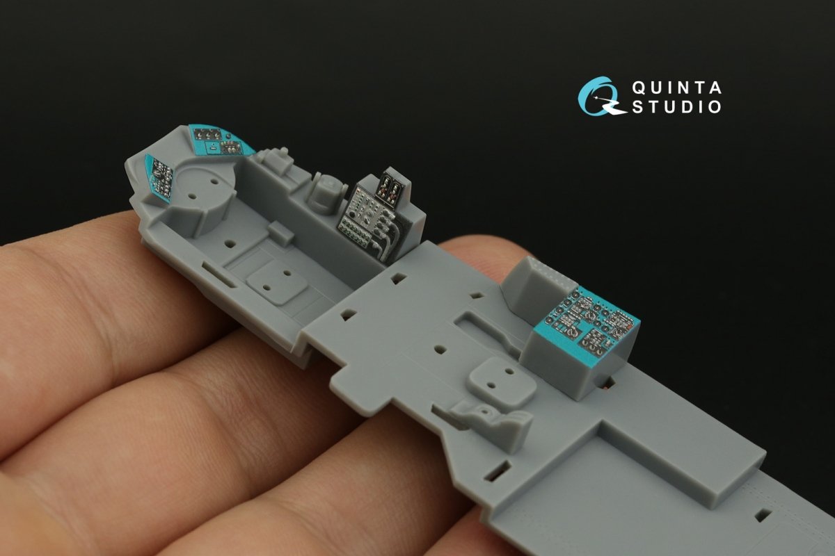 Quinta Studio QDS-48356 Mi-24D 3D-Printed &amp;amp; coloured Interior on decal paper (Trumpeter) (Small version) 1/48 – zdjęcie 12