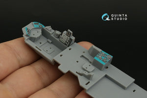 Quinta Studio QDS-48356 Mi-24D 3D-Printed &amp;amp; coloured Interior on decal paper (Trumpeter) (Small version) 1/48 – zdjęcie 12