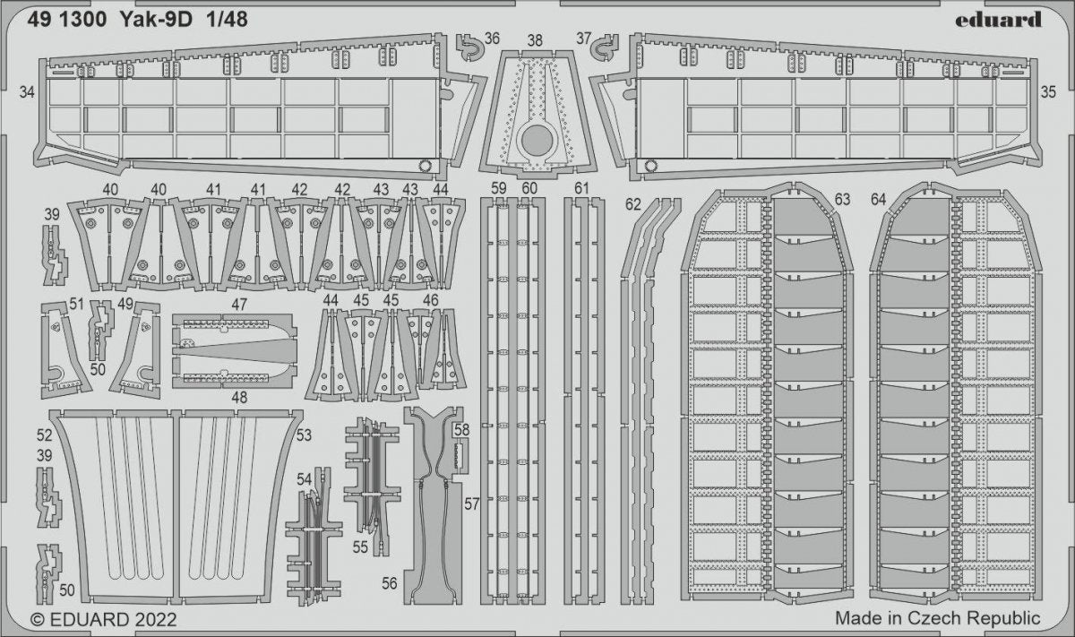 Eduard BIG49351 Yak-9D ZVEZDA 1/48 – zdjęcie 4