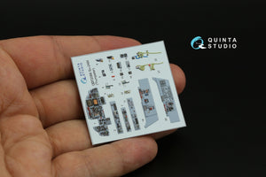 Quinta Studio QD72088 Su-24M 3D-Printed &amp;amp; coloured Interior on decal paper (Trumpeter) 1/72 – zdjęcie 7