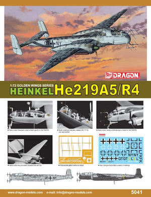 Dragon 5041 Heinkel He 219A-5/R4 1/72 – image 2