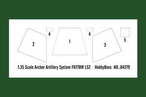 Hobby Boss 84579 Archer Artillery System FH77BW L52 1/35 – zdjęcie 3