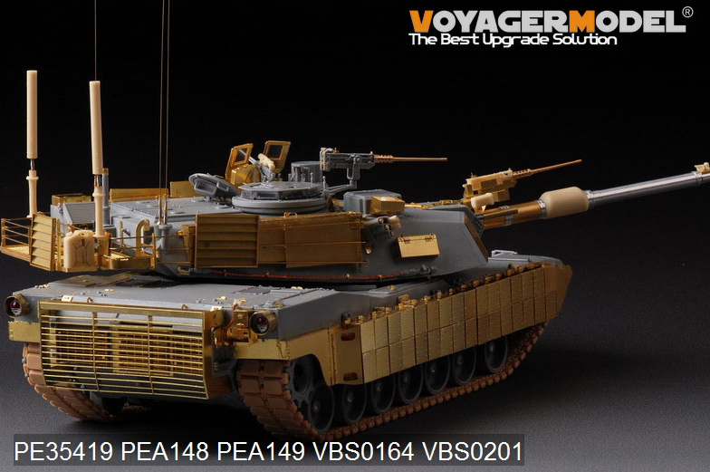 Voyager Model PEA149 Modern US Army M1A2 TUSK Slat Armour (For DRAGON 3536) 1/35 – zdjęcie 3