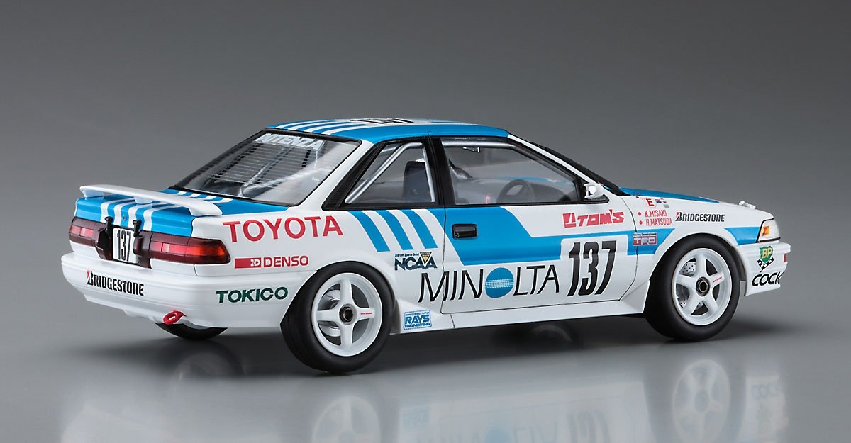 Hasegawa 20515 Minolta Corolla Levin AE92 “1988 JTC” 1/24 – image 3