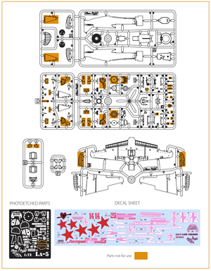 Clear Prop! CP72015 La-5 late version ADVANCED KIT 1/72 – zdjęcie 5