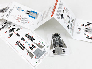 Red Fox Studio QS-32143 A-10A Thunderbolt II Updated full interior for Trumpeter 3D colored resin IP 1/32 – zdjęcie 5
