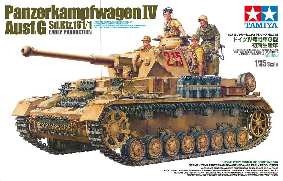 Tamiya 35378 Panzerkampfwagen IV Ausf. G Sd.Kfz. 161/1 early production 1/35 – Bild 2