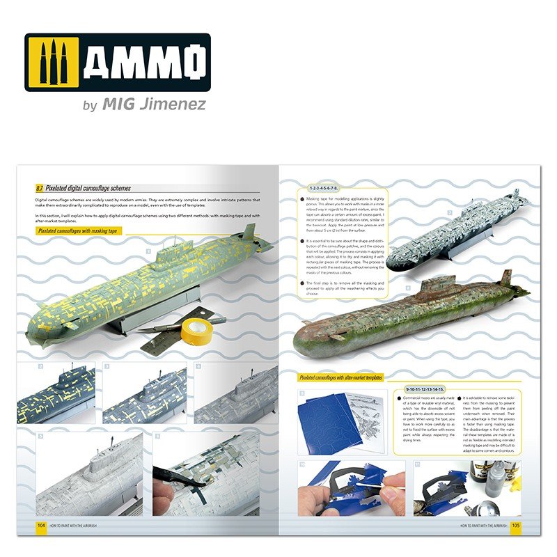 Ammo of Mig 6131 AMMO Modeling Guide – How to Paint with the Airbrush (English) – zdjęcie 6