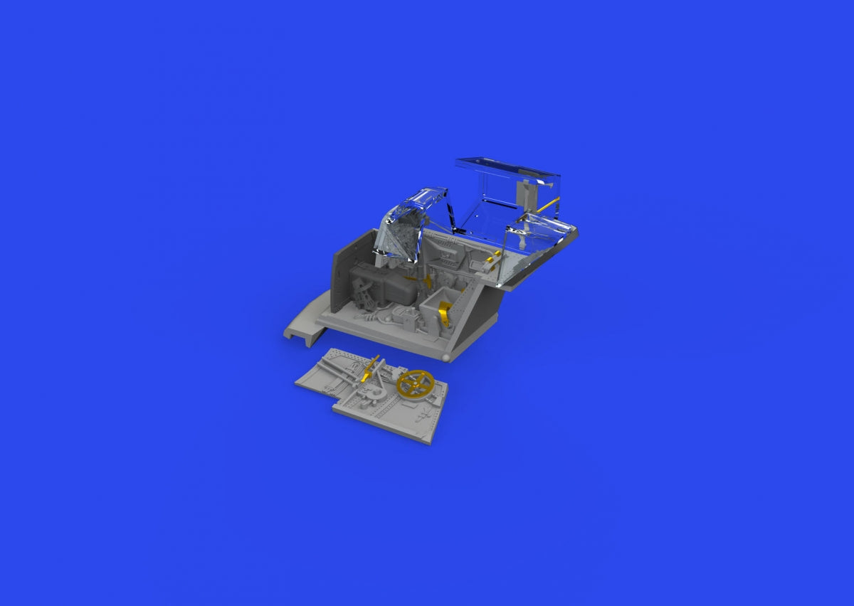 Eduard 672328 Bf 109F cockpit w/ early seat PRINT Eduard 1/72 – zdjęcie 4