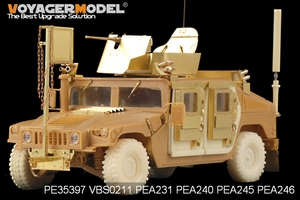 Voyager Model PEA245 Modern HUMVEE/DUMVEE family Super Swaper wheels w/spare wheel (GP) 1/35 – image 3