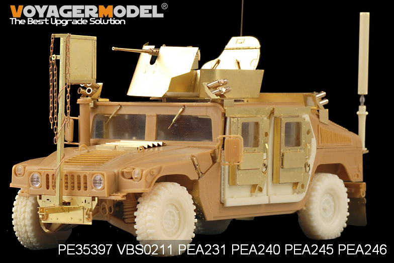 Voyager Model PEA245 Modern HUMVEE/DUMVEE family Super Swaper wheels w/spare wheel (GP) 1/35 – image 3