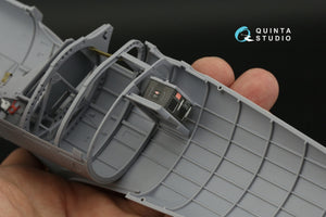 Quinta Studio QD24009 Spitfire Mk.IXc 3D-Printed &amp;amp; coloured Interior on decal paper (Airfix) 1/24 – zdjęcie 7