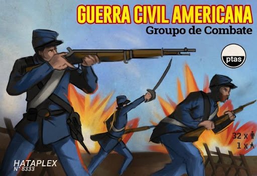 Hat 8333 American Civil War Infantry set sampler 1/72