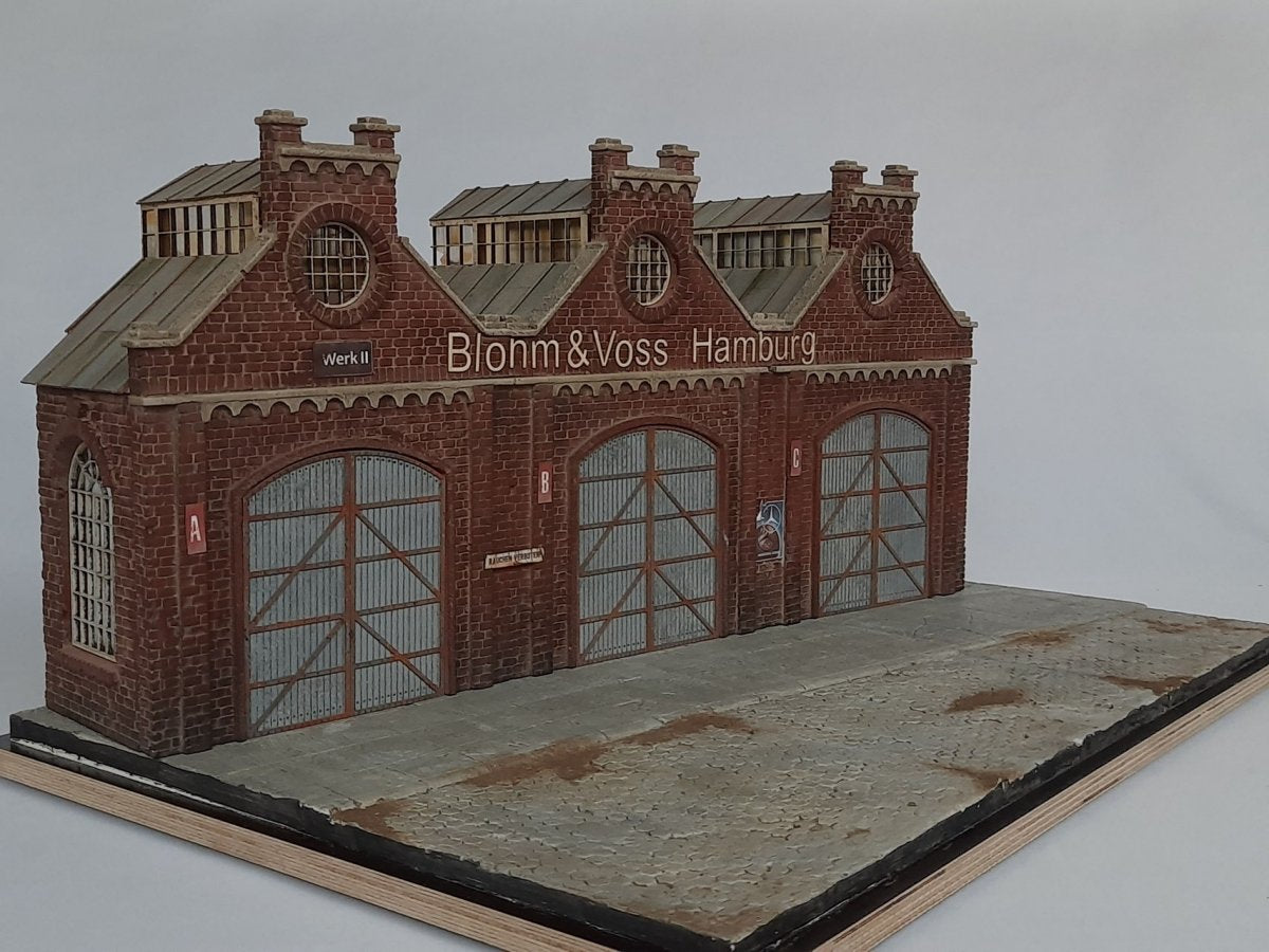 RT-Diorama 35285 Diorama-Base: &amp;quot;Industrial Hangars&amp;quot; 1/35 – zdjęcie 5