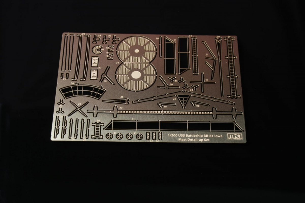 MK1 Design MD-20008 USS IOWA DX Pack 1/200 – zdjęcie 14