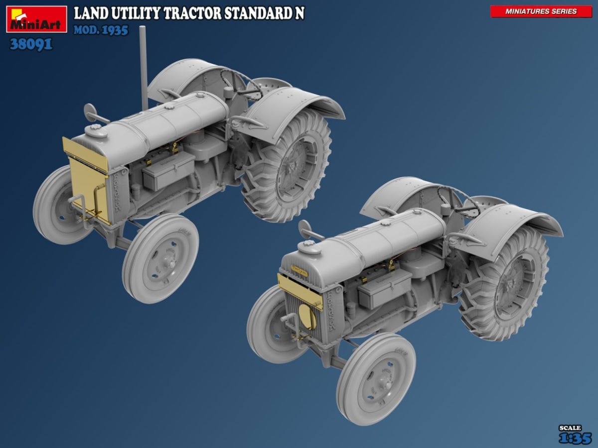MiniArt 38091 Land Utility Tractor Standard N Mod. 1935 1/35 – image 8