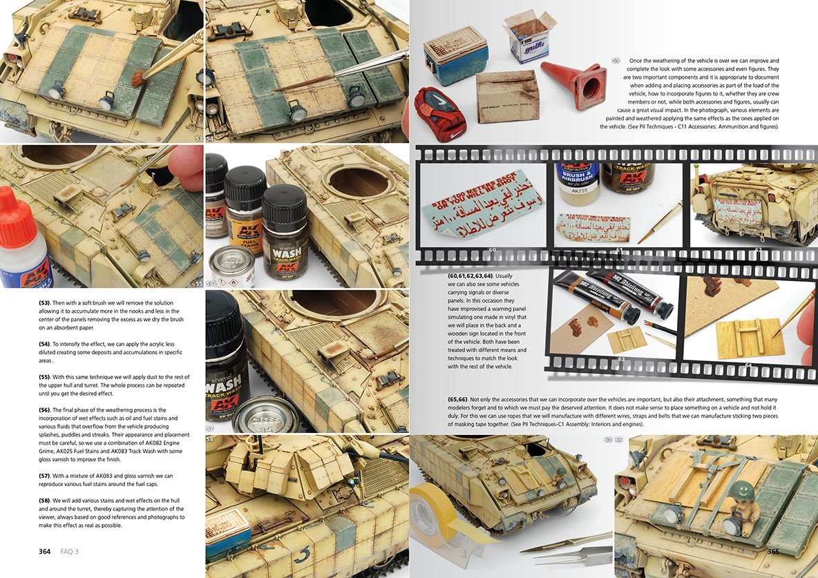 AK Interactive AK288 F.A.Q. 3 Military Vehicles – zdjęcie 12