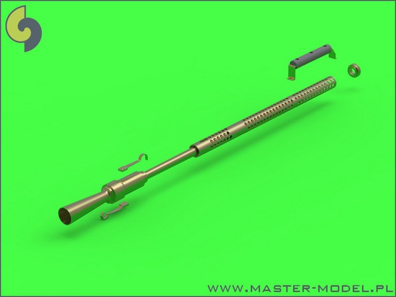 Master GM-35-010 KPV - Russian 14.5mm heavy machine gun - round cooling holes - used on ZPU-1/2/4 anti-aircraft systems (1pc) (1/35) – image 4