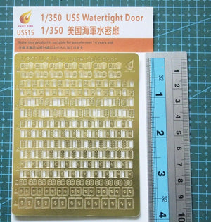 Very Fire USS15 Photo-Etched USS Watertight Door 1/350