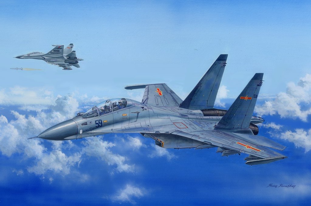 Hobby Boss 81714 Su-30MKK Flanker G 1/48