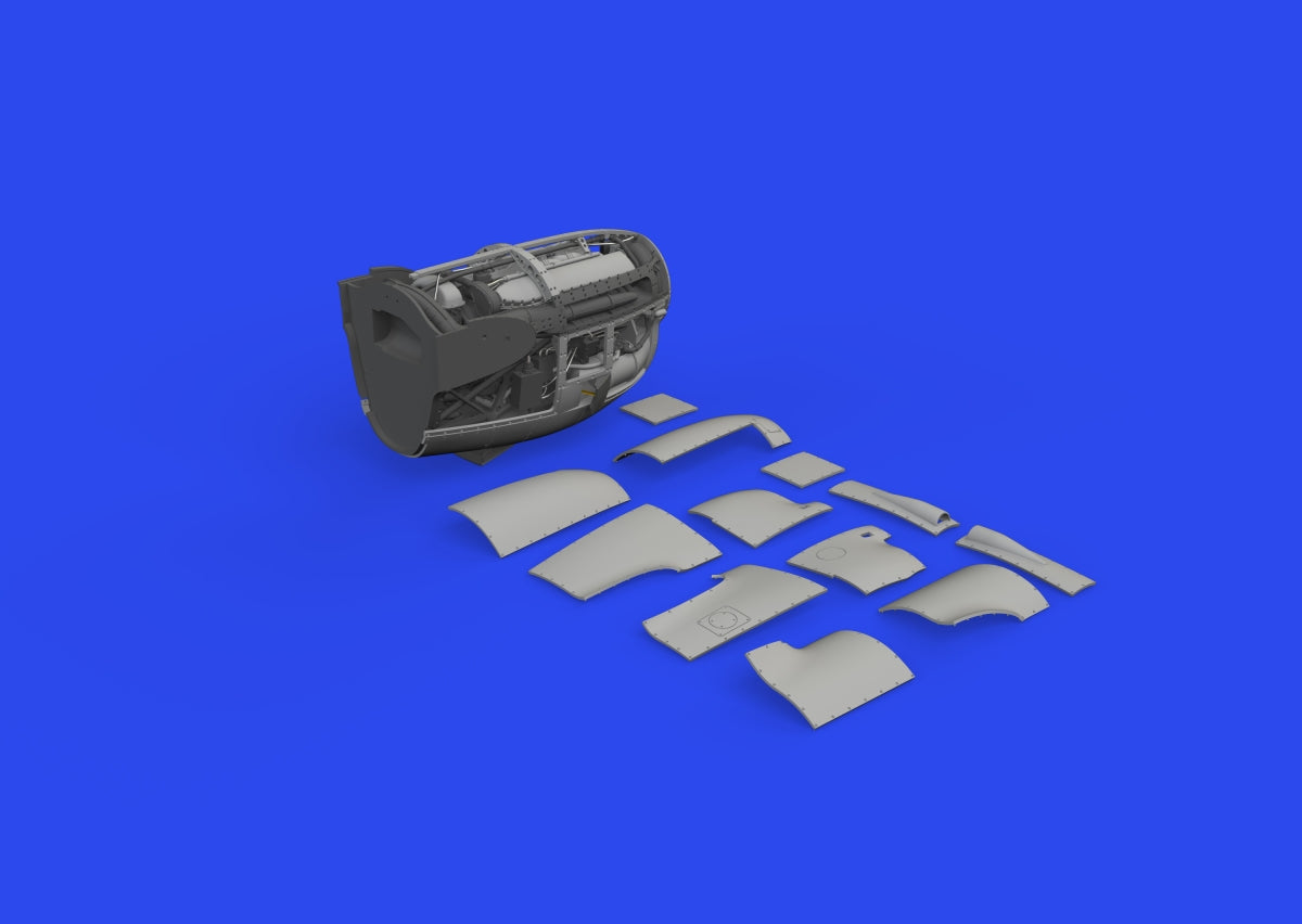Eduard 648936 P-38J left engine PRINT TAMIYA 1/48 – zdjęcie 5