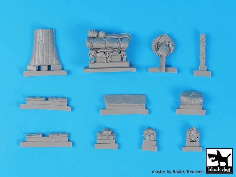 Black Dog T35228 Russian field car Gaz 67 B accessories set 1/35 – zdjęcie 6