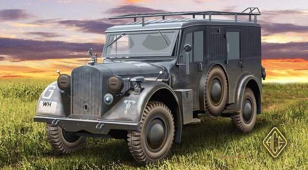 ACE 72260 Kfz.17 - uniform chassis medium radio vehicle 1/72