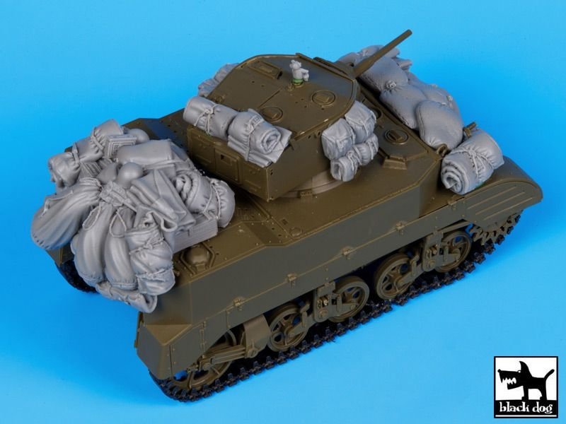 Black Dog T35056 M5A1 accessories set 1/35 – zdjęcie 3