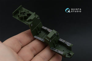 Quinta Studio QDS-48572 AH-64A 3D-Printed &amp;amp; coloured Interior on decal paper (Academy/Modelist) (small version) 1/48 – zdjęcie 9