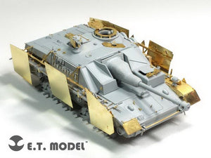 E.T. Model EA35-079 WWII German Schurzen for Stug.IV For DRAGON Smart Kit 1/35 – zdjęcie 7